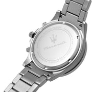  Shop Authentic Maserati SFIDA Chronograph Black Dial Silver Steel Strap Watch For Men - R8873640015 - Luxxuri
