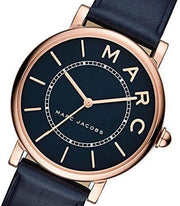  Shop Authentic Marc Jacobs Roxy Navy Blue Dial Blue Leather Strap Watch for Women - MJ1534 - Luxxuri