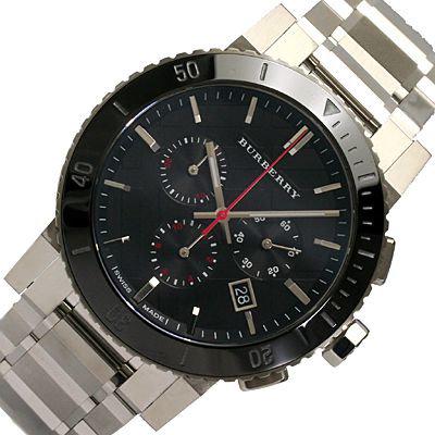  Shop Authentic Burberry The City Black Dial Silver Steel Strap Watch for Men - BU9380 - Luxxuri