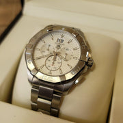  Shop Authentic Tag Heuer Aquaracer White Dial Silver Steel Strap Watch for Men - CAY1111.BA0927 - Luxxuri