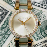  Shop Authentic Michael Kors Delray Rose Gold Dial Two Tone Steel Strap Watch for Women - MK4317 - Luxxuri