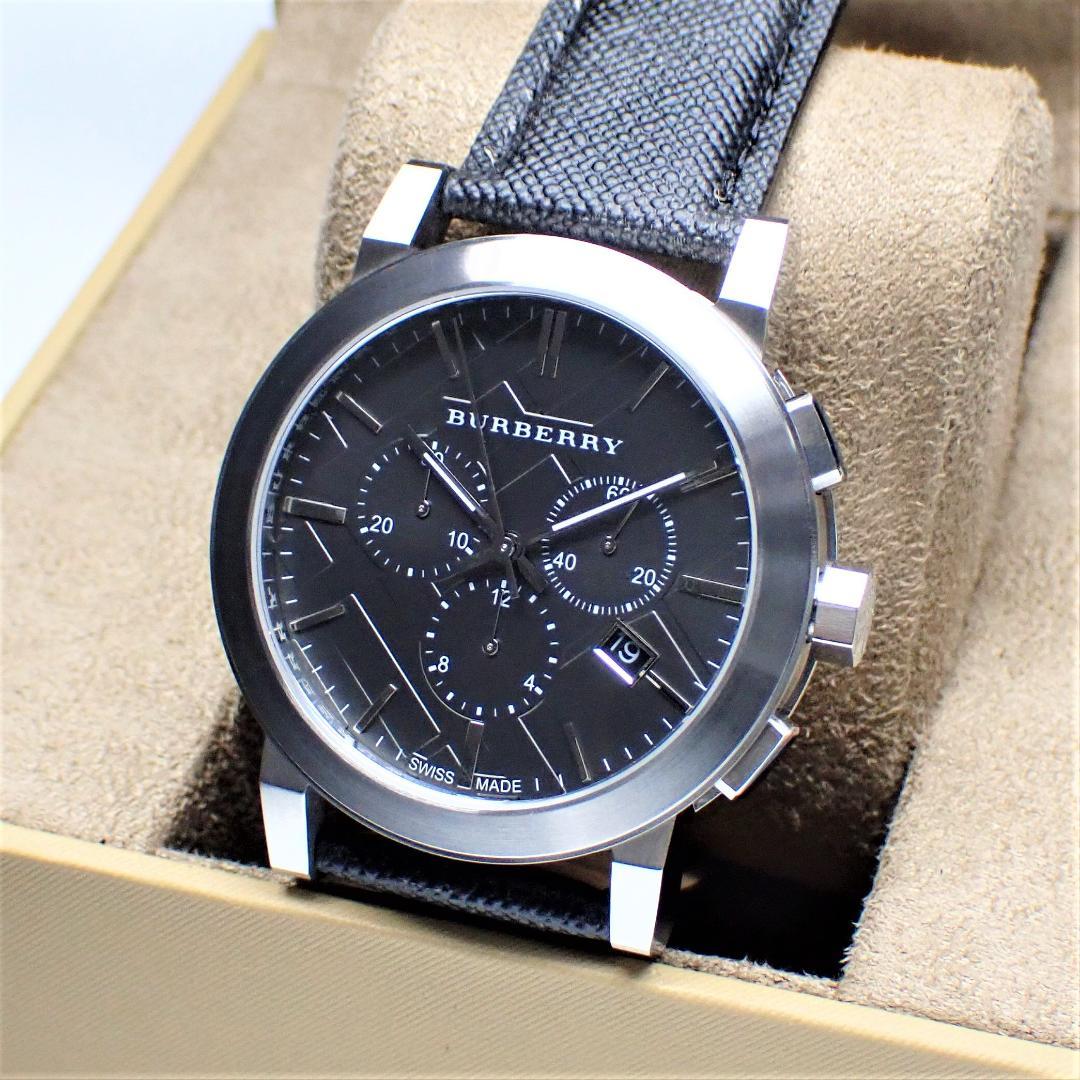  Shop Authentic Burberry The City Grey Dial Black Leather Strap Watch for Men - BU9362 - Luxxuri
