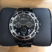  Shop Authentic Marc Jacobs Blade Chronograph Black Dial Black Steel Strap Watch for Women - MBM3083 - Luxxuri