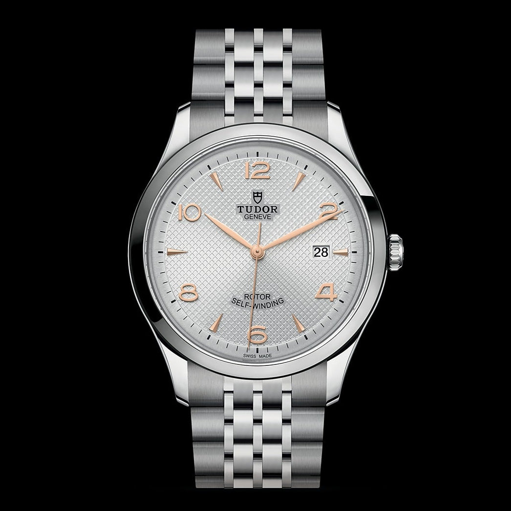  Shop Authentic Tudor 1926 Automatic Silver Dial Silver Steel Strap Watch for Men - M91650-0001 - Luxxuri
