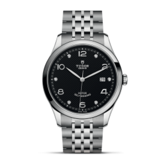  Shop Authentic Tudor 1926 Automatic Diamonds Black Dial Silver Steel Strap Watch for Men - M91650-0004 - Luxxuri
