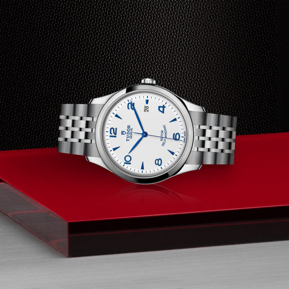  Shop Authentic Tudor 1926 Automatic White Dial Silver Steel Strap Watch for Men - M91650-0005 - Luxxuri