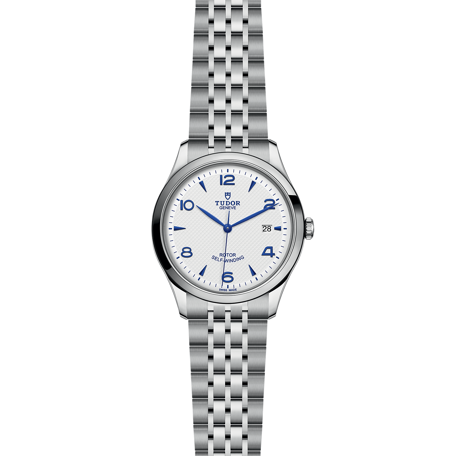  Shop Authentic Tudor 1926 Automatic White Dial Silver Steel Strap Watch for Men - M91650-0005 - Luxxuri