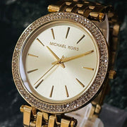  Shop Authentic Michael Kors Darci Gold Dial Gold Steel Strap Watch for Women - MK4325 - Luxxuri