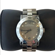  Shop Authentic Marc Jacobs Amy Grey Dial Grey Steel Strap Watch for Women - MBM3196 - Luxxuri