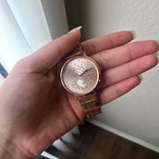  Shop Authentic Michael Kors Jaryn Rose Gold Dial Rose Gold Steel Strap Watch for Women - MK3621 - Luxxuri
