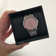  Shop Authentic Marc Jacobs Baker Pink Dial Silver Steel Strap Watch for Women - MBM3280 - Luxxuri
