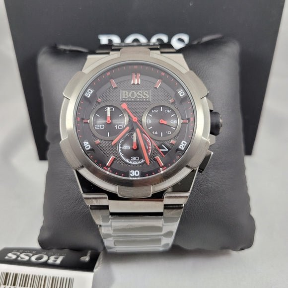  Shop Authentic Hugo Boss Supernova Grey Dial Grey Steel Strap Watch for Men - 1513361 - Luxxuri