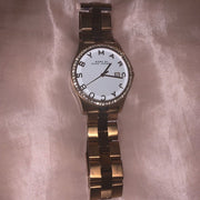  Shop Authentic Marc Jacobs Henry Diamonds White Dial Rose Gold Steel Strap Watch for Women - MBM3079 - Luxxuri