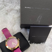  Shop Authentic Marc Jacobs Purple Dial Purple Leather Strap Watch for Women - MBM1209 - Luxxuri