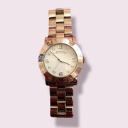  Shop Authentic Marc Jacobs Amy Gold Dial Gold Steel Strap Watch for Women - MBM8612 - Luxxuri