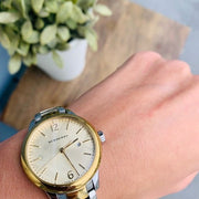  Shop Authentic Burberry The Classic Champagne Gold Dial Two Tone Steel Strap Watch for Women - BU10118 - Luxxuri