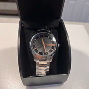  Shop Authentic Armani Exchange Hampton Chronograph Skeleton Black Dial Silver Steel Strap Watch For Men - AX2199 - Luxxuri