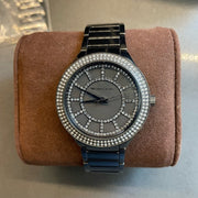  Shop Authentic Michael Kors Kerry Gunmetal Dial Steel Strap Watch for Women - MK3410 - Luxxuri