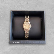  Shop Authentic Marc Jacobs Henry Gold Dial Gold Steel Strap Watch for Women - MBM3277 - Luxxuri