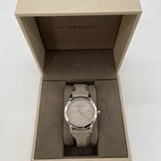  Shop Authentic Burberry The City Beige Dial Tan Leather Strap Watch for Women - BU9021 - Luxxuri