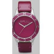  Shop Authentic Marc Jacobs Blade Red Dial Red Leather Strap Watch for Women - MBM1157 - Luxxuri
