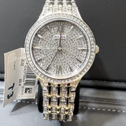  Shop Authentic Bulova Crystal Collection Silver Dial Silver Steel Strap Watch for Women - 96L243 - Luxxuri