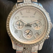  Shop Authentic Michael Kors Bradshaw Silver Dial Silver Steel Strap Watch For Women - MK5108 - Luxxuri