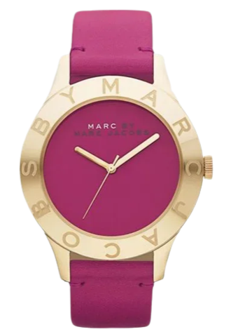  Shop Authentic Marc Jacobs Blade Purple Dial Purple Leather Strap Watch for Women - MBM1203 - Luxxuri