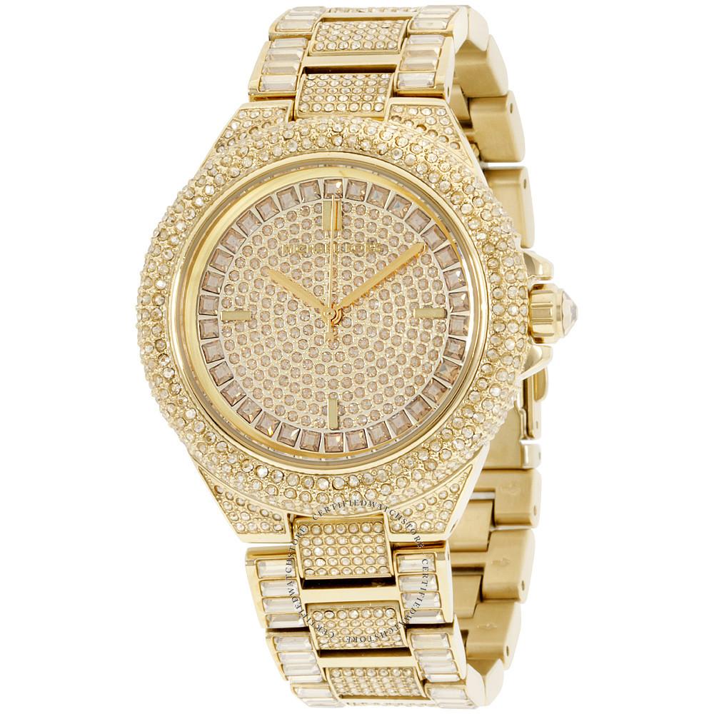  Shop Authentic Michael Kors Camille Diamonds Gold Dial Gold Steel Strap Watch for Women - MK5720 - Luxxuri