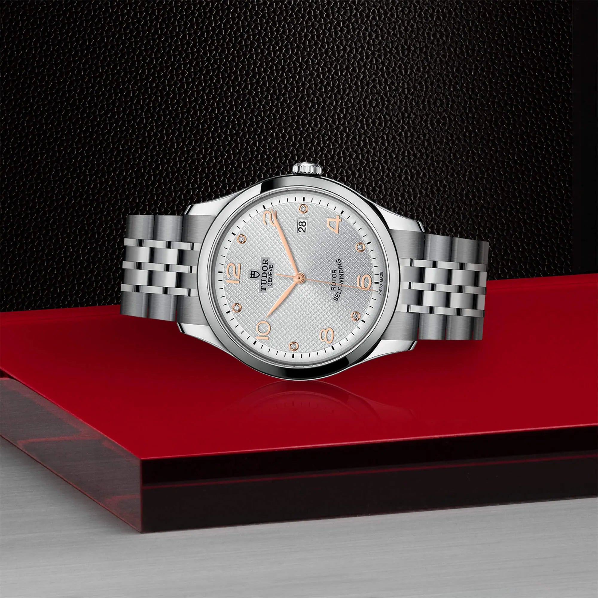  Shop Authentic Tudor 1926 Automatic Diamonds Silver Dial Silver Steel Strap Watch for Men - M91650-0003 - Luxxuri