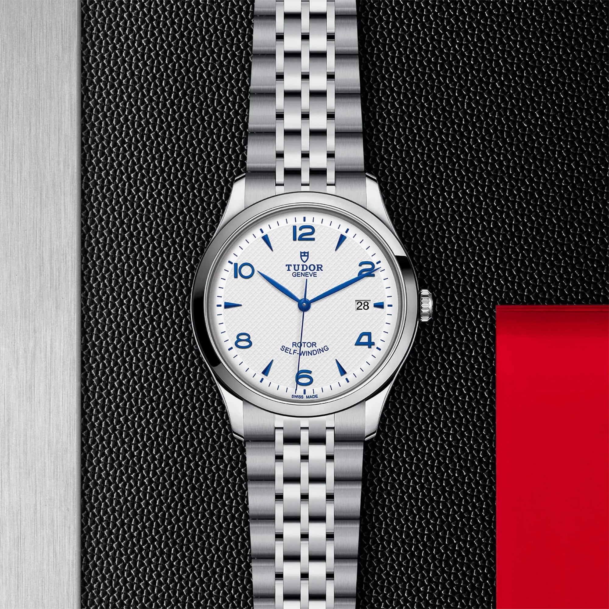  Shop Authentic Tudor 1926 Automatic White Dial Silver Steel Strap Watch for Men - M91650-0005 - Luxxuri