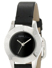  Shop Authentic Marc Jacobs Blade Black Dial Black Leather Strap Watch for Women - MBM1211 - Luxxuri