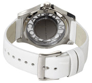  Shop Authentic Marc Jacobs Henry Skeleton White Dial White Leather Strap Watch for Women - MBM1241 - Luxxuri