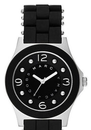  Shop Authentic Marc Jacobs Pelly Black Dial Black Silicone Strap Watch for Women - MBM2541 - Luxxuri