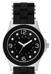  Shop Authentic Marc Jacobs Pelly Black Dial Black Silicone Strap Watch for Women - MBM2544 - Luxxuri