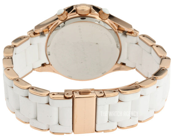  Shop Authentic Marc Jacobs Rock Chronograph White Dial White Silicone Strap Watch for Women - MBM2547 - Luxxuri