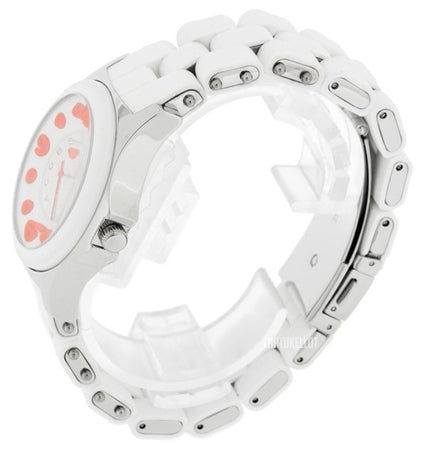  Shop Authentic Marc Jacobs Pelly White Dial White Silicone Strap Watch for Women - MBM2588 - Luxxuri