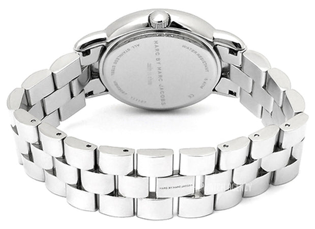  Shop Authentic Marc Jacobs Marci Silver Dial Silver Steel Strap Watch for Women - MBM3097 - Luxxuri