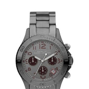  Shop Authentic Marc Jacobs Rock Chronograph Gunmetal Grey Dial Grey Steel Strap Watch for Men - MBM3160 - Luxxuri