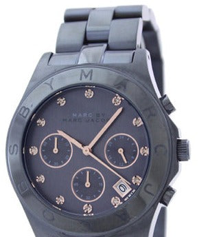  Shop Authentic Marc Jacobs Blade Chronograph Blue Dial Blue Steel Strap Watch for Women - MBM8581 - Luxxuri
