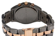  Shop Authentic Marc Jacobs Blade Chronograph Grey Dial Two Tone Steel Strap Watch for Women - MBM8583 - Luxxuri