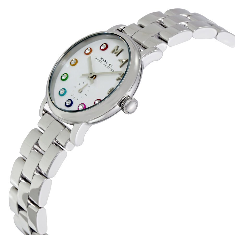  Shop Authentic Marc Jacobs Baker Dexter White Dial Silver Steel Strap Watch for Women - MBM3423 - Luxxuri