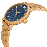  Shop Authentic Marc Jacobs Baker Blue Dial Rose Gold Steel Strap Watch for Women - MBM3330 - Luxxuri