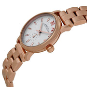  Shop Authentic Marc Jacobs Baker White Dial Rose Gold Steel Strap Watch for Women - MBM3248 - Luxxuri