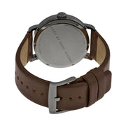  Shop Authentic Marc Jacobs Fergus Blue Dial Brown Leather Strap Watch for Men - MBM5078 - Luxxuri