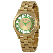  Shop Authentic Marc Jacobs Henry Gold Dial Gold Steel Strap Watch for Women - MBM3295 - Luxxuri