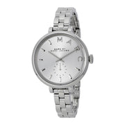  Shop Authentic Marc Jacobs Sally Silver Dial Silver Steel Strap Watch for Women - MBM3362 - Luxxuri