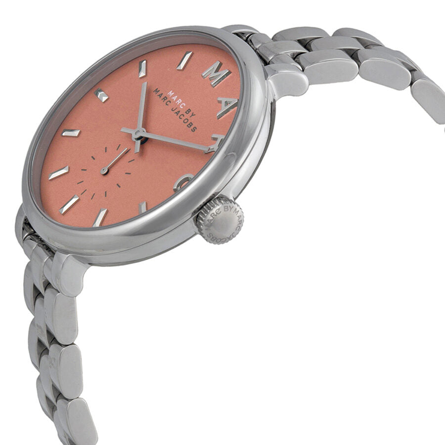  Shop Authentic Marc Jacobs Sally Orange Dial Silver Steel Strap Watch for Women - MBM3365 - Luxxuri