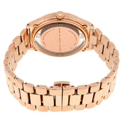  Shop Authentic Marc Jacobs Tether Transparent Rose Gold Dial Rose Gold Steel Strap Watch for Women - MBM3414 - Luxxuri