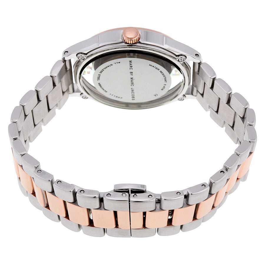  Shop Authentic Marc Jacobs Tether Transparent White Dial Two Tone Steel Strap Watch for Women - MBM3436 - Luxxuri